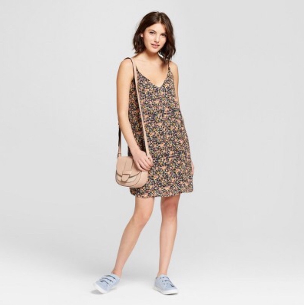 Black Floral Lace Sundress